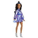 BARBIE Poupée Barbie Bleu Métallisé Deluxe Style N° 7