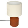 Voir la diapositive 1 : ATMOSPHERA Lampe à Poser Cylindrique  Kassy  34cm Terracotta