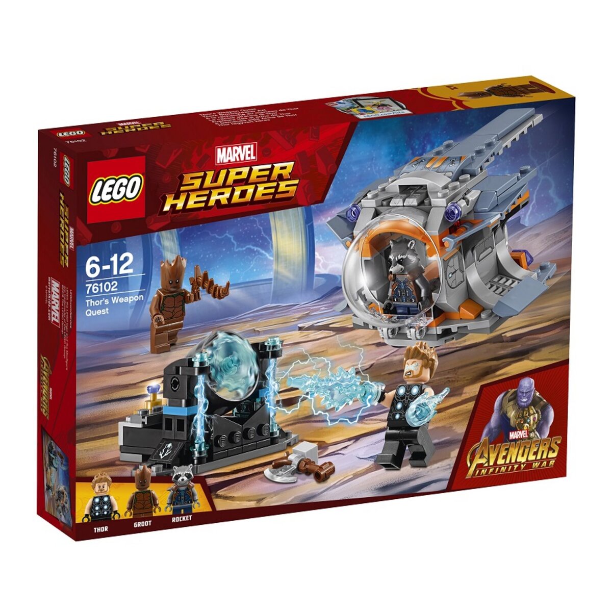 LEGO Marvel Super Heros 76102 - A la recherche du marteau de Thor 