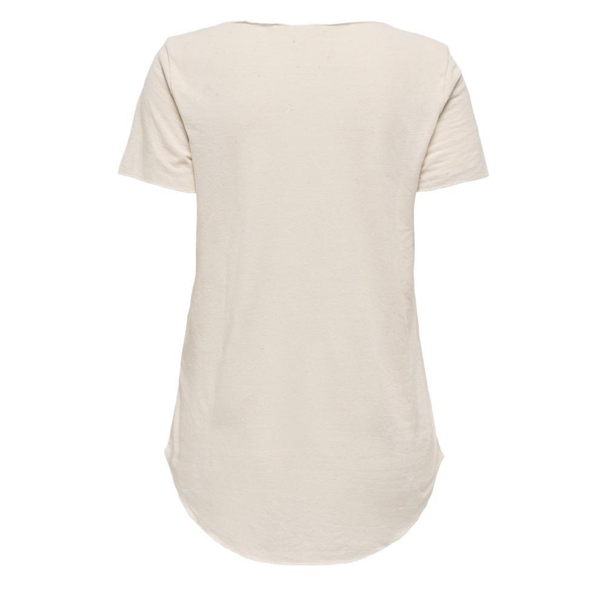Voir la diapositive 2 : JACQUELINE DE YONG T-Shirt Beige Femme JDY Linette