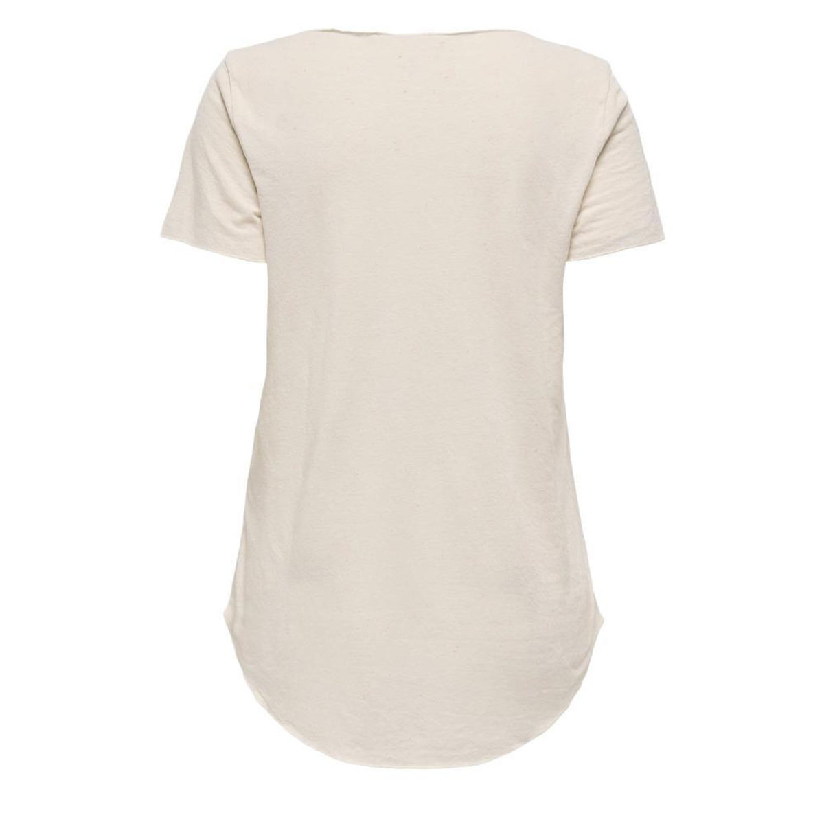 JACQUELINE DE YONG T Shirt Beige Femme JDY Linette