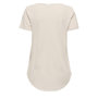 Voir la diapositive 2 : JACQUELINE DE YONG T Shirt Beige Femme JDY Linette