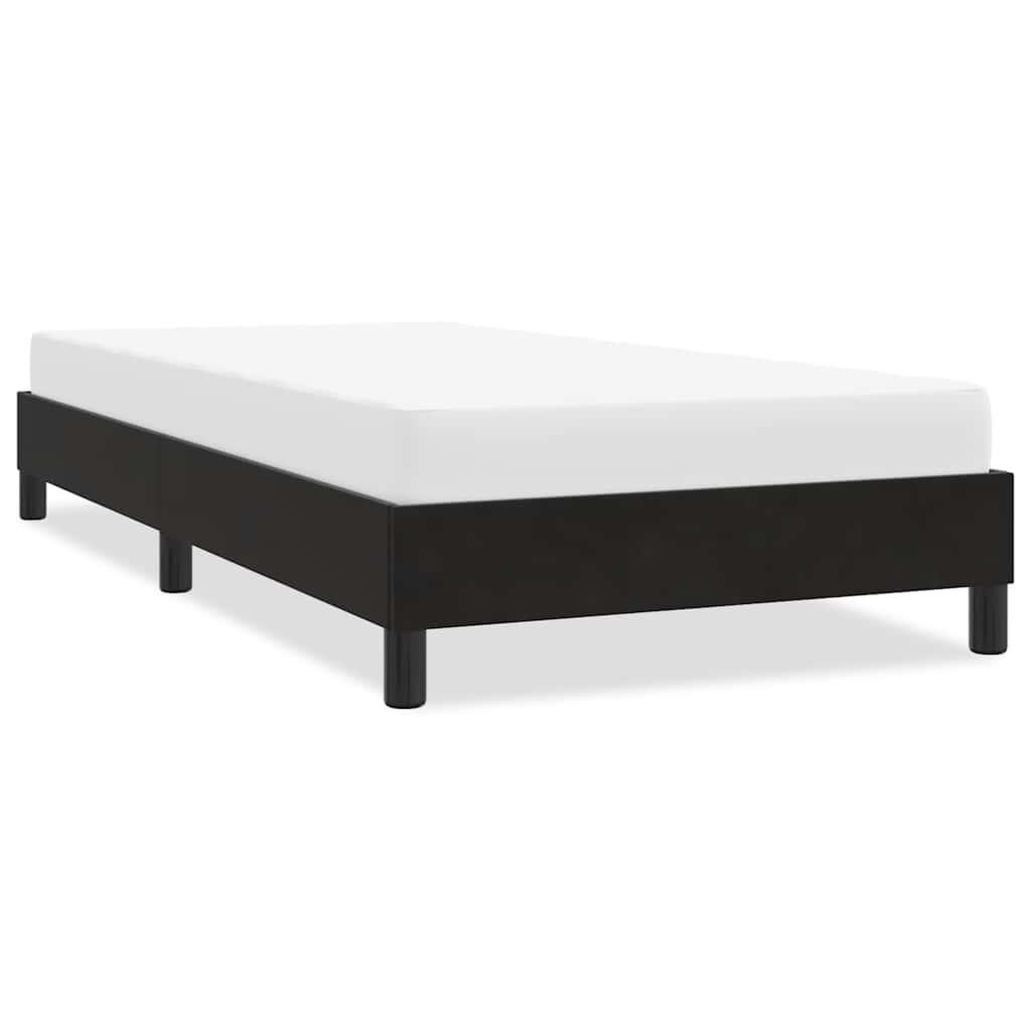 VIDAXL Cadre de lit sans matelas noir 80x210 cm velours