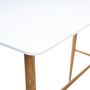 Voir la diapositive 2 : ATMOSPHERA Table de bar haute pieds métal L120cm CAROLINE