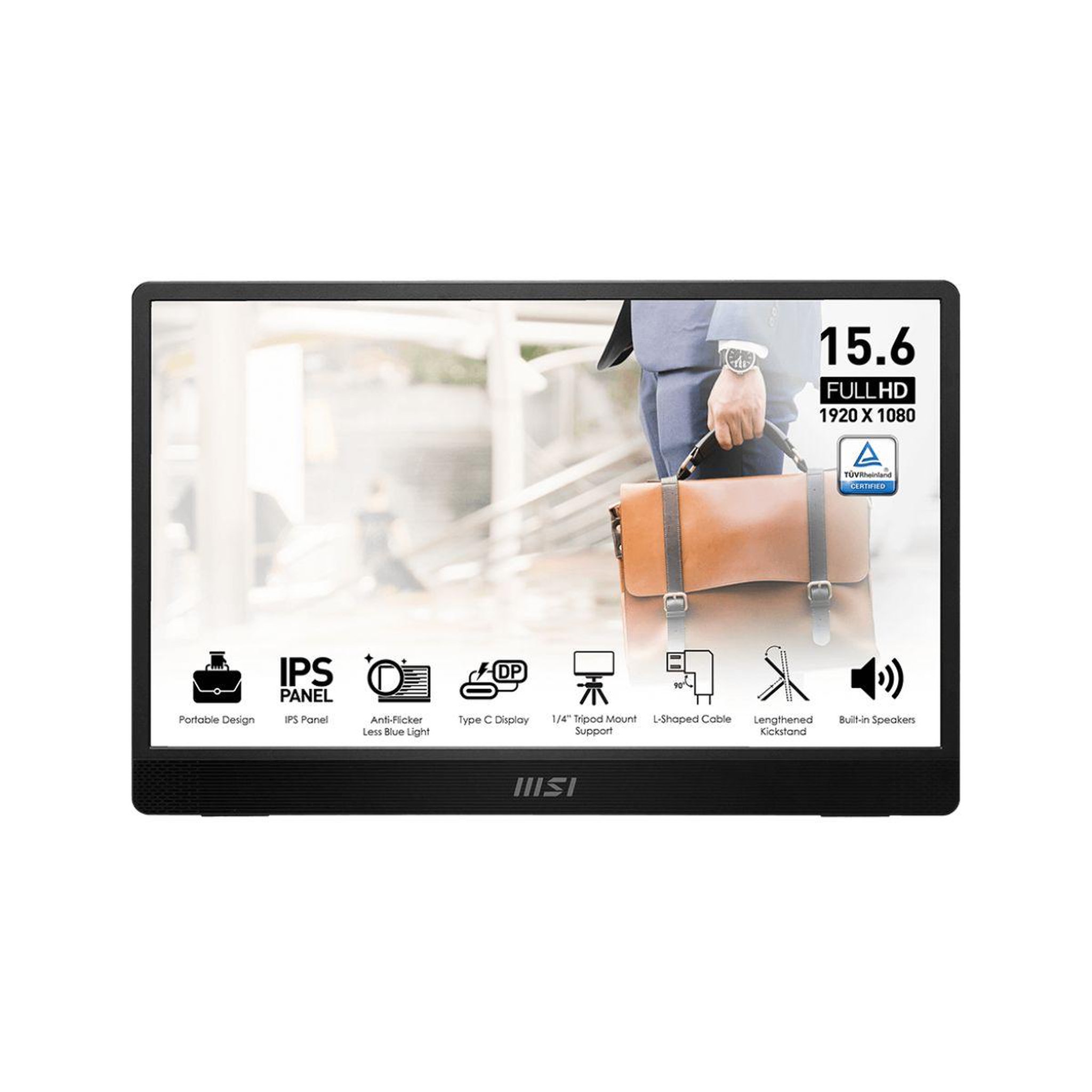 MSI Ecran PC PRO MP161 E2 Plat 15..6'' IPS