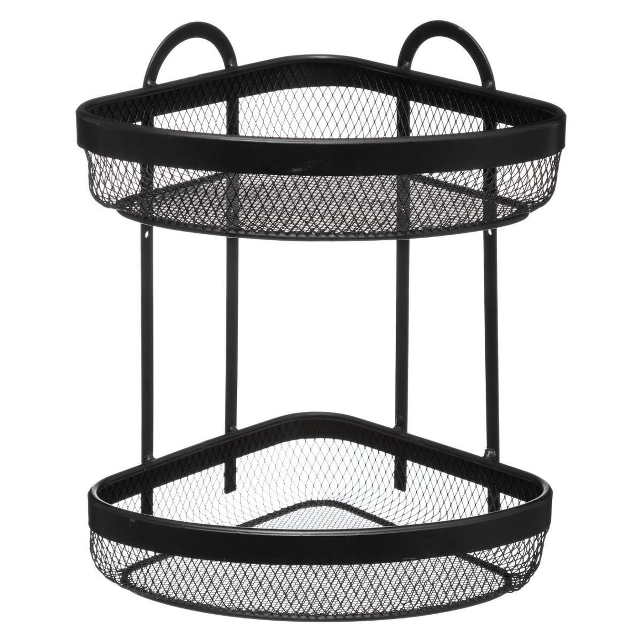 FIVE Étagère d'Angle 2 Niveaux  Mayaj  33cm Noir