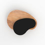 Voir la diapositive 6 : Rendez vous déco Tables gigognes en bois et metal noir (lot de 2)-Moji