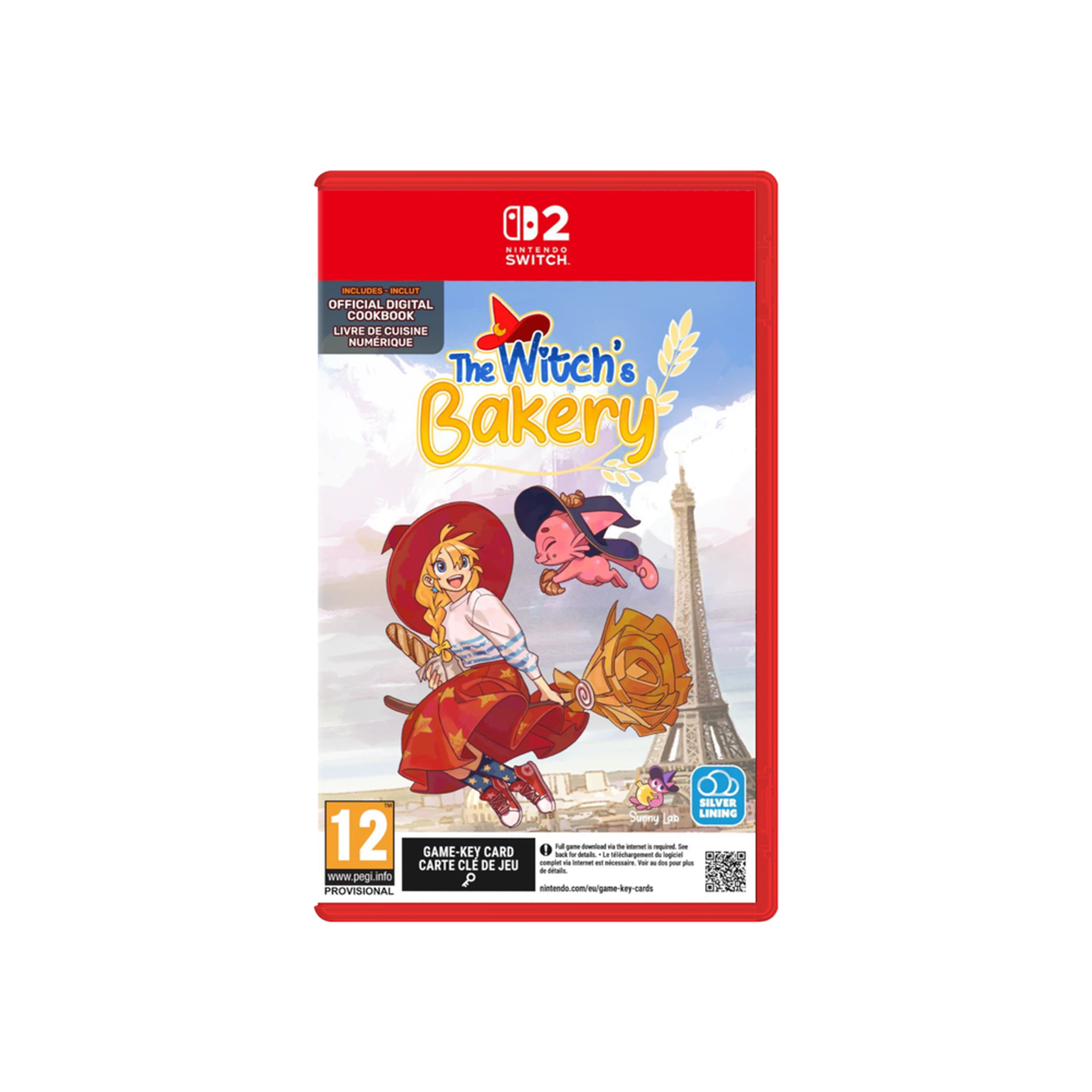 Just for games Jeu Nintendo Switch 2 The Witch's Bakery : Cozy adventure RPG sur carte clé européenne (region free)