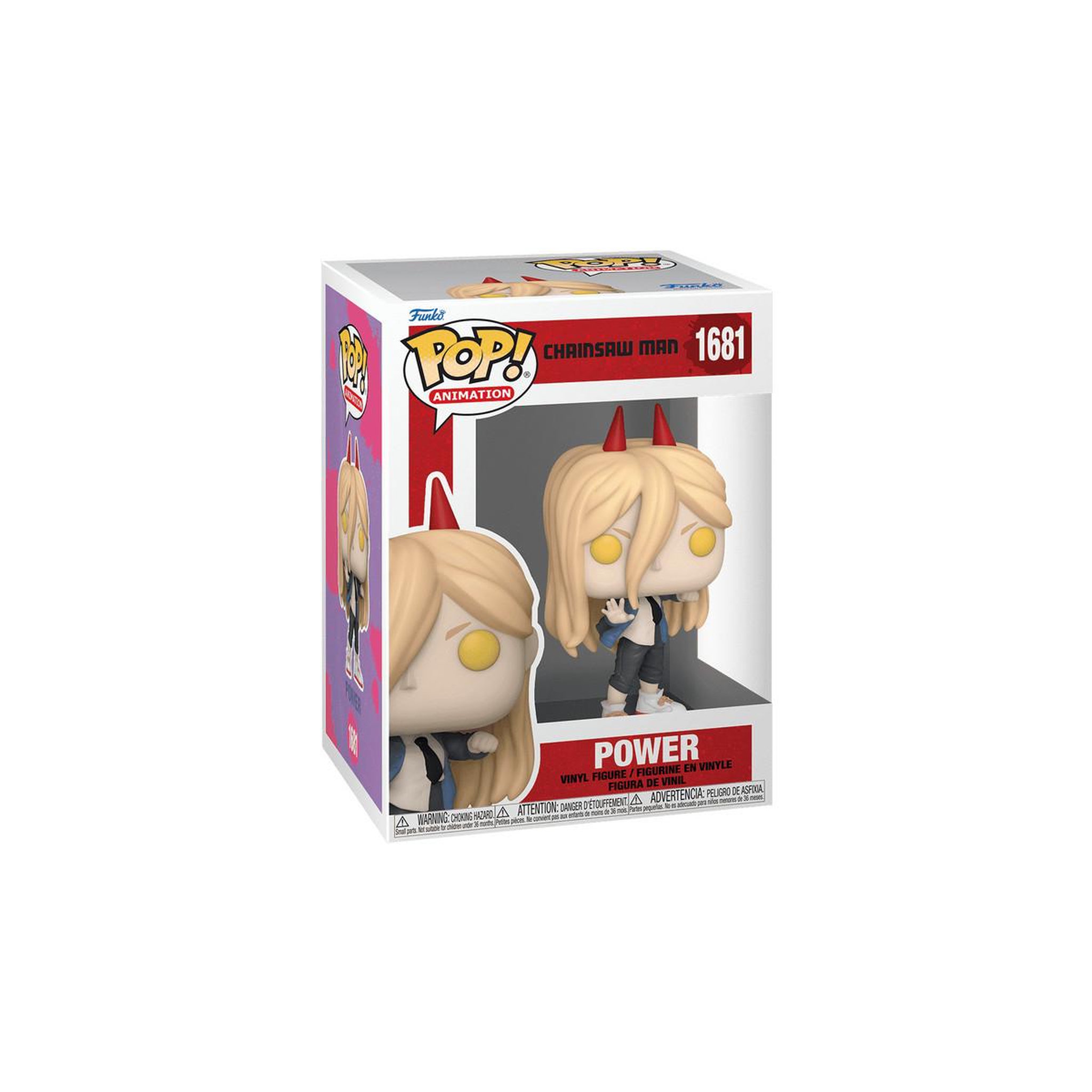 Voir la diapositive 3 : Funko Figurine Funko Pop Animation Chainsaw Man Power