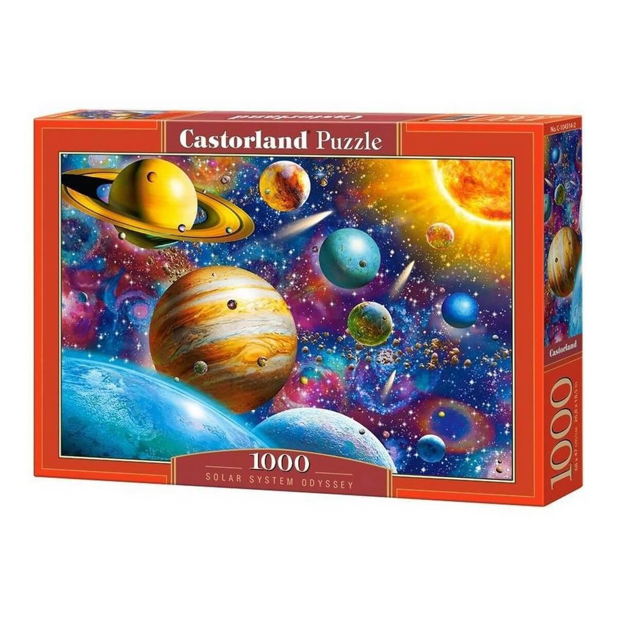 Voir la diapositive 2 : Castorland Puzzle 1000 pièces : l'odyssée du système solaire