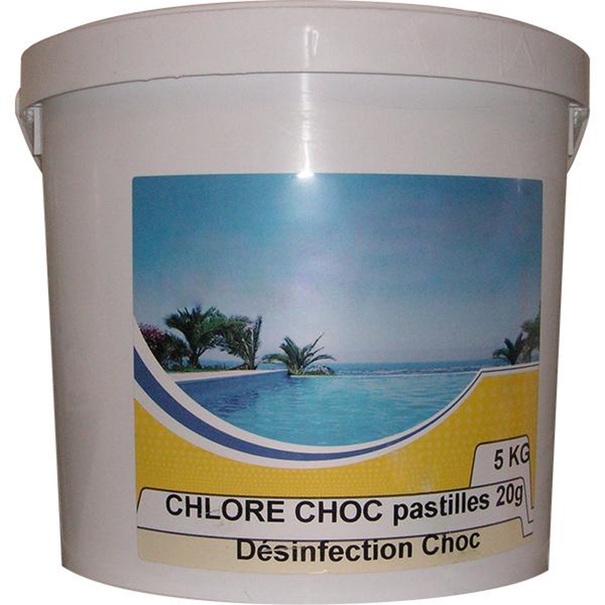 Voir la diapositive 2 : Nmp Chlore choc pastille 5kg - chlore choc