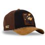 Voir la diapositive 4 : CAPSLAB Casquette homme trucker en suedine finitions premium Looney Tunes Daf