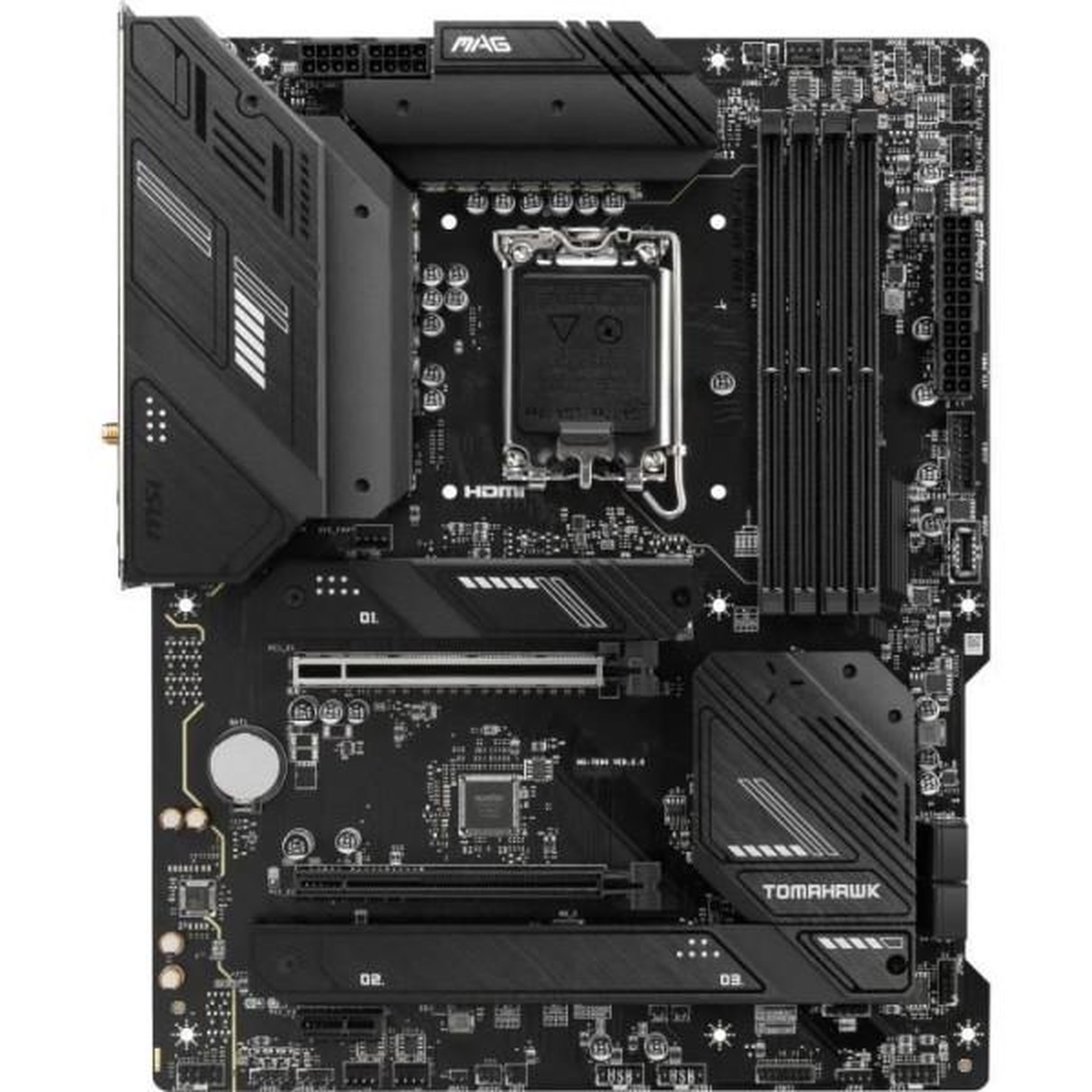 Voir la diapositive 3 : MSI Carte mere - MSI - MAG B760 TOMAHAWK WIFI