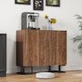 Voir la diapositive 4 : MERAX Buffet 2 porte(s) 0 tiroir(s) - 80 cm marron mdf
