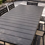 Voir la diapositive 6 : CONCEPT USINE Ensemble table de jardin 200 cm et 8 chaises BERGAME
