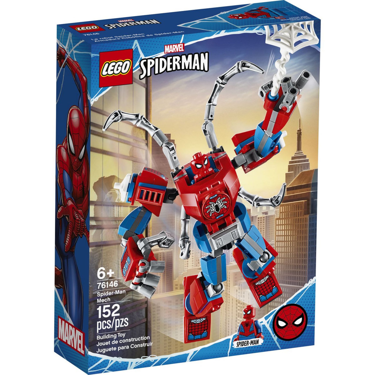 LEGO Super Héros Marvel 76146 - Le Robot de Spiderman