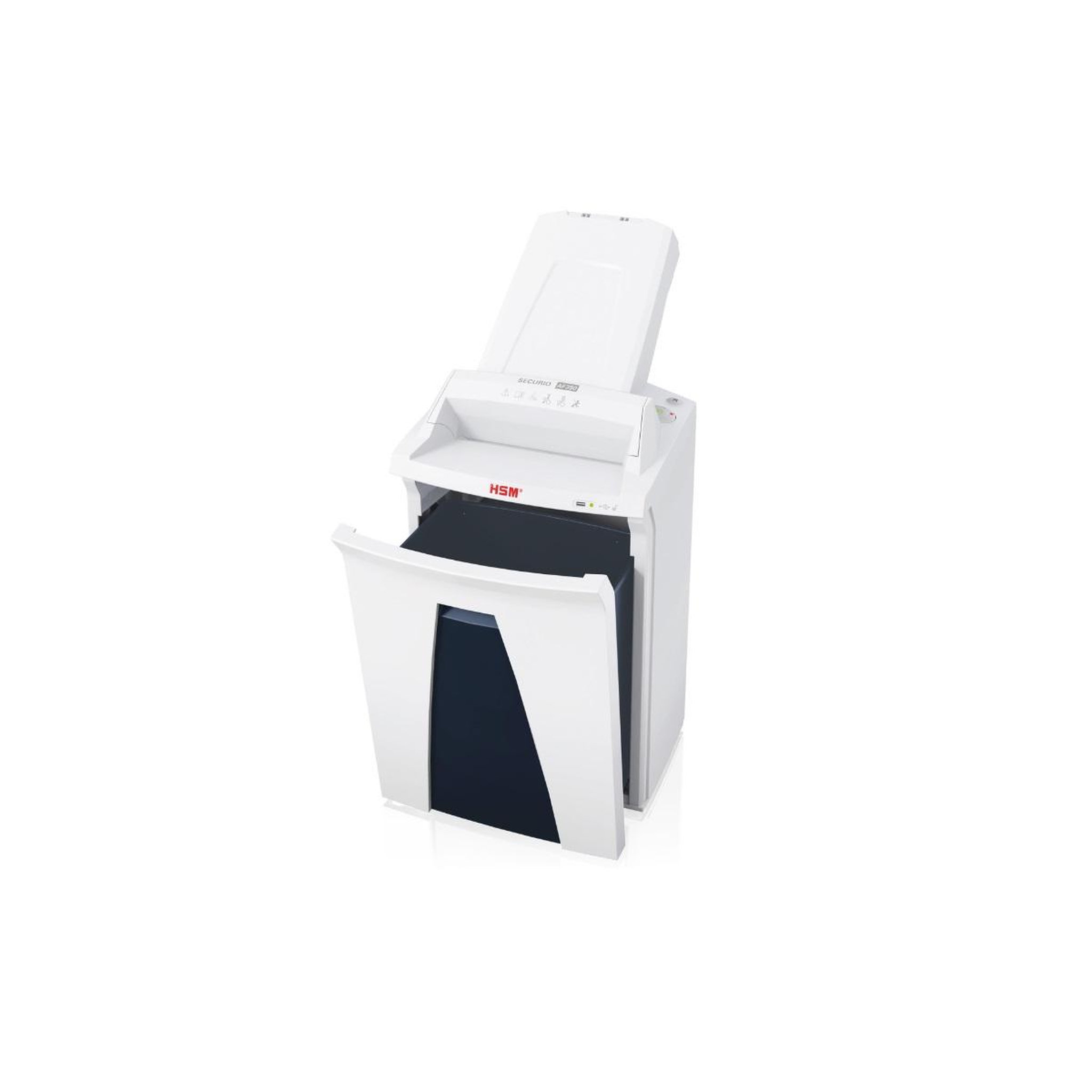 Voir la diapositive 5 : Hsm Destructeur de documents 8-10 feuilles coupes particules 1,9x15mm - 2112111