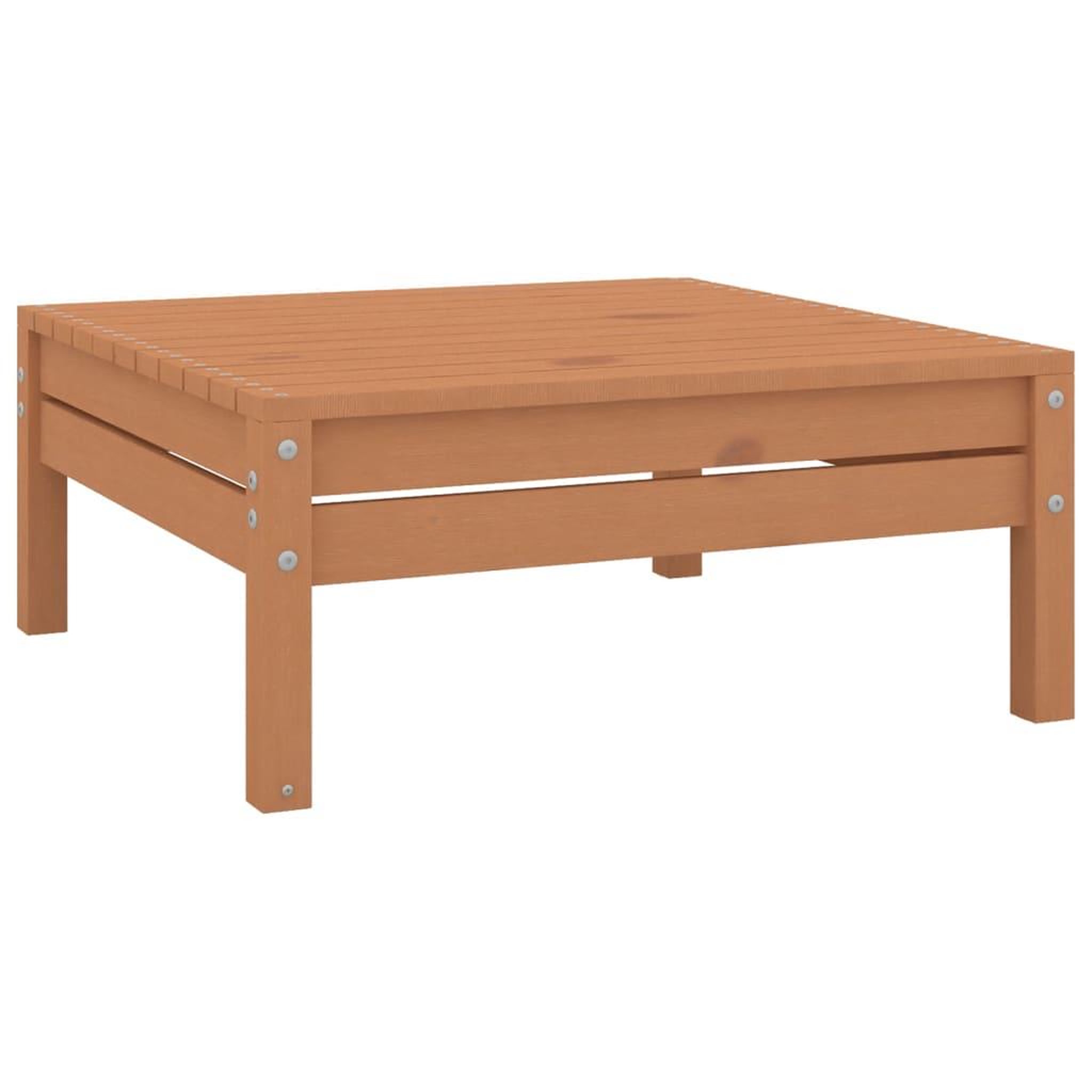 Voir la diapositive 5 : VIDAXL Salon de jardin 10 pcs Marron miel Bois de pin massif