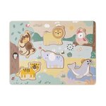 ELINELI Puzzle Sonore en Bois Animaux