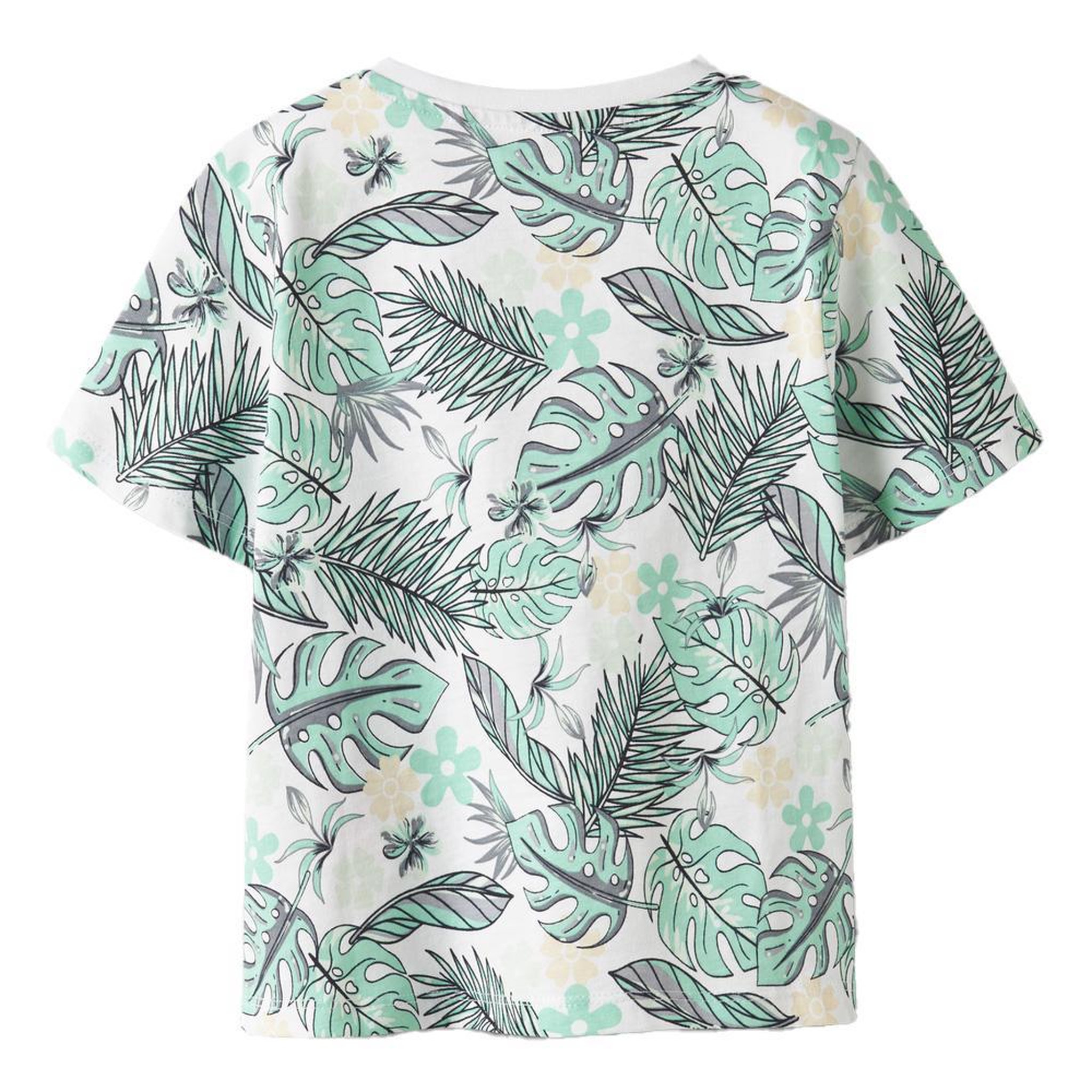 Voir la diapositive 2 : NAME IT T-Shirt Blanc/Vert Garçon Name it Valmas