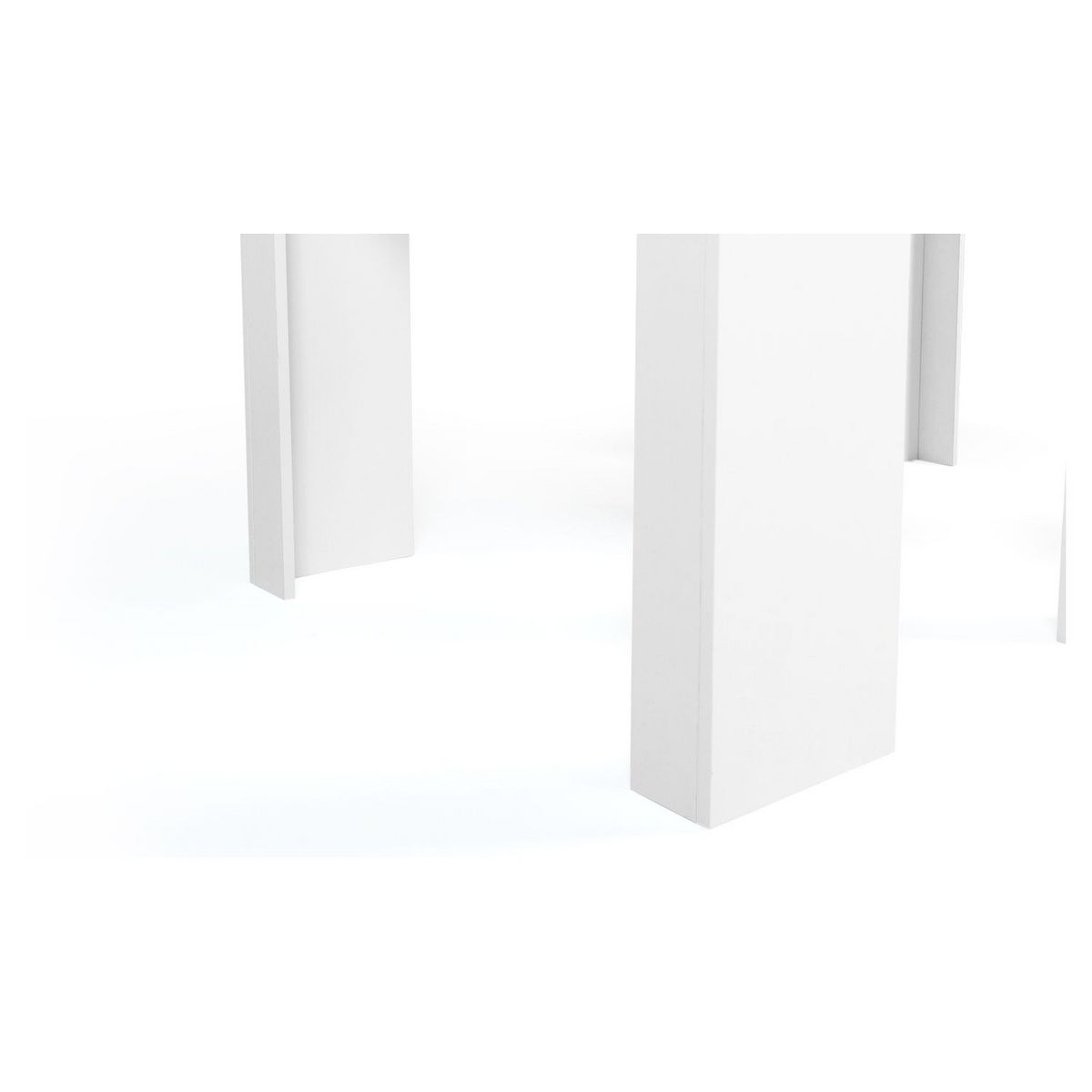 Table console extensible avec rallonges  45/235 cm ELORA  