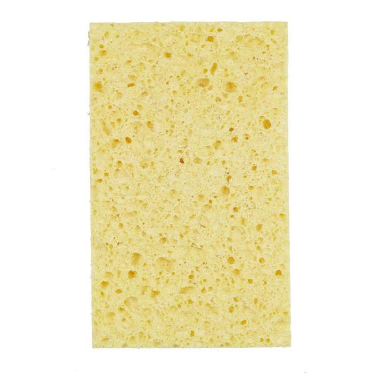 Paris Prix Lot de 2 Éponges Naturelles  Fibres  11cm Jaune