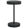 Voir la diapositive 1 : VIDAXL Table de jardin Noir 60,5x106 cm Resine tressee