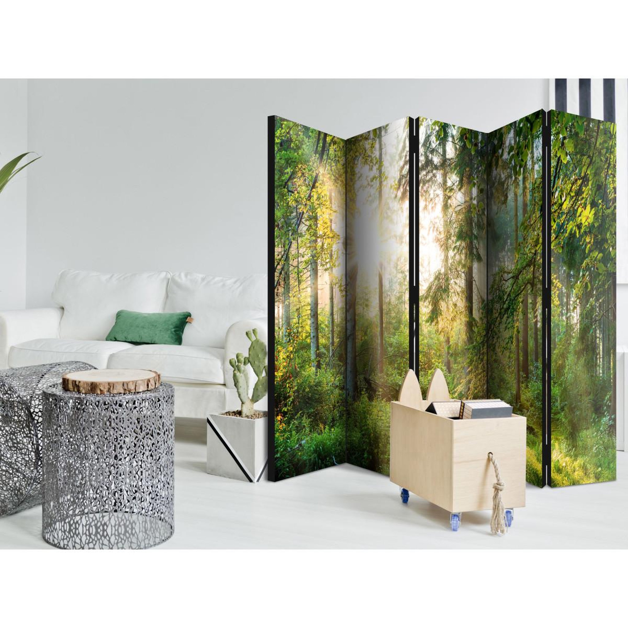 Voir la diapositive 2 : Paris Prix Paravent 5 volets  untamed nature  172x225cm