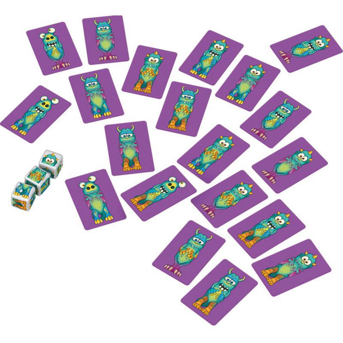 Schmidt Spiele BTE METAL CHASSE MONSTRES SCHMIDT SPIELE GMBH SCT88523