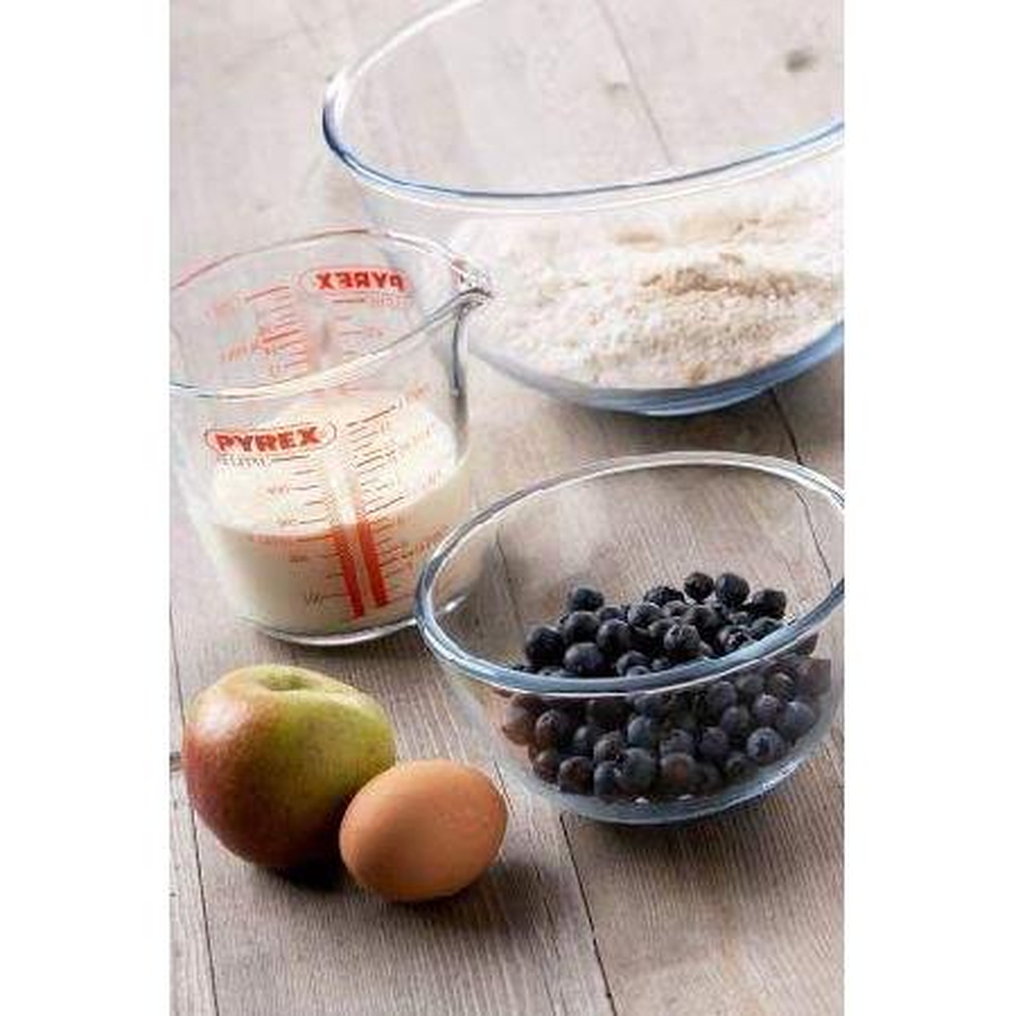 Voir la diapositive 2 : PYREX Jatte en verre 17 cm 1,00 L CLASSIC