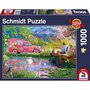 Schmidt Puzzle 1000 pièces : Paix sur Terre