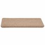 Voir la diapositive 4 : VIDAXL Tapis d'escalier auto-adhesifs 15 pcs 65x24,5x3,5 cm Beige