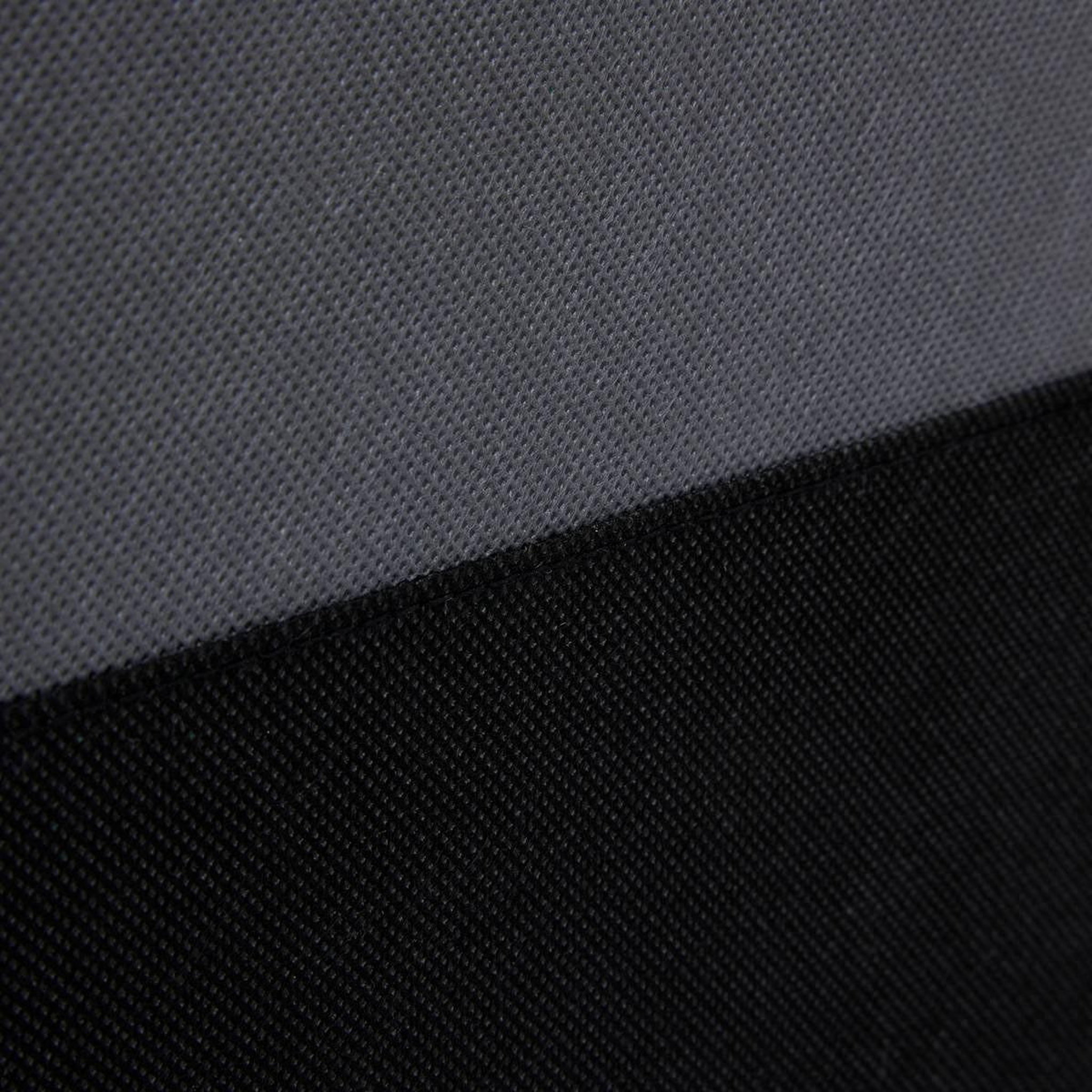Voir la diapositive 5 : FIVE Panier à linge en tissu  bicolore  45l gris