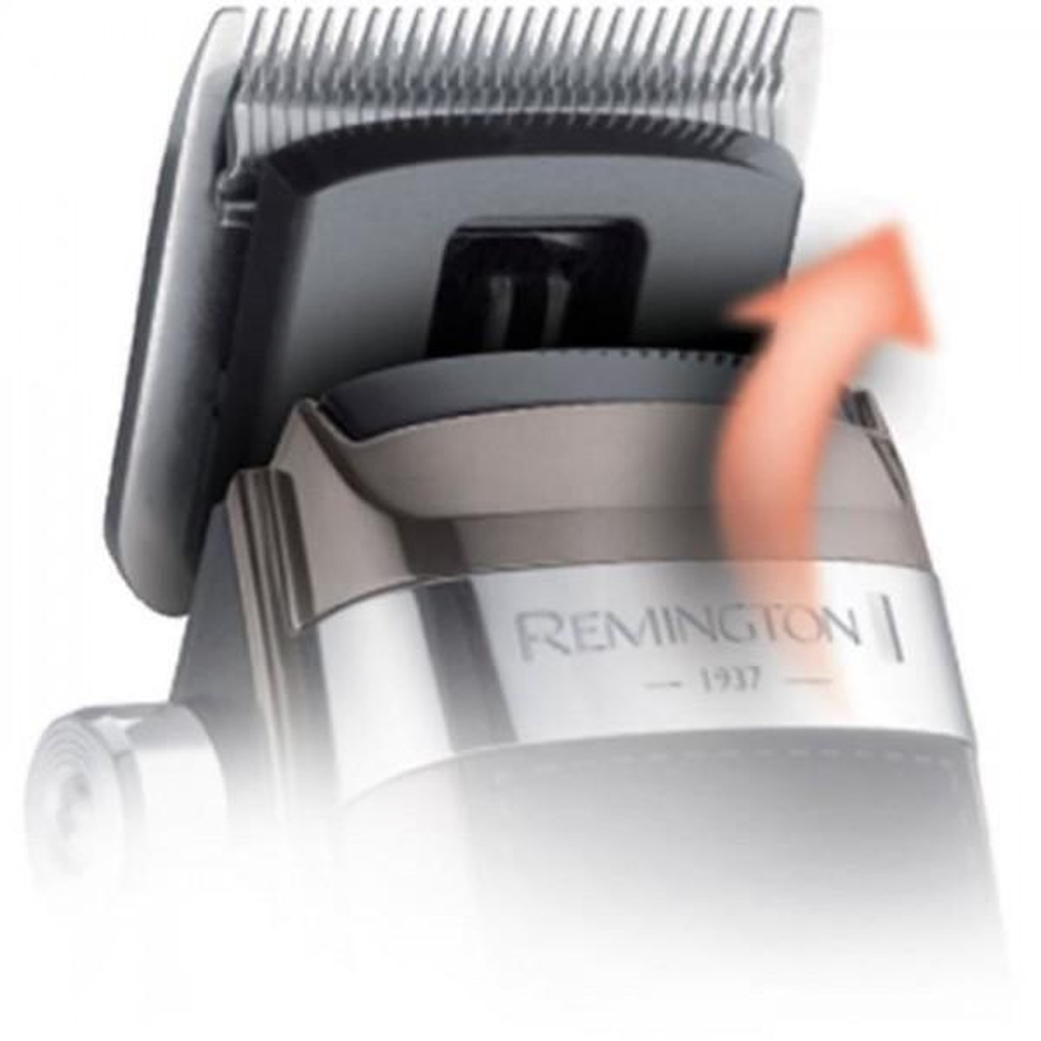 Voir la diapositive 4 : REMINGTON Tondeuse a Cheveux  Cheveux Professionnelle Remington HC9100 Heritage - Lames Amovibles et Lavables - 11 Sabots