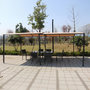 Voir la diapositive 2 : CONCEPT USINE Pergola coulissante extensible et carport 9m² jusqu'à 16m² gris et beige ICARIA