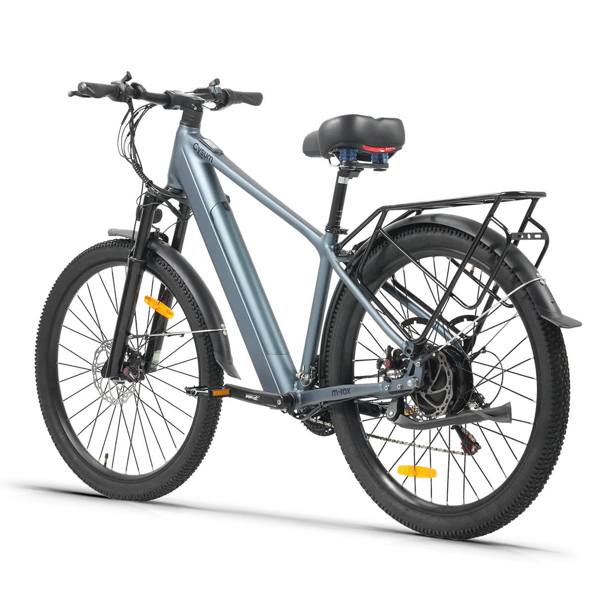Voir la diapositive 4 : CYSUM Vélo électrique cysum m-rax 27,5  48 v 13 ah, shimano 21 vitesses