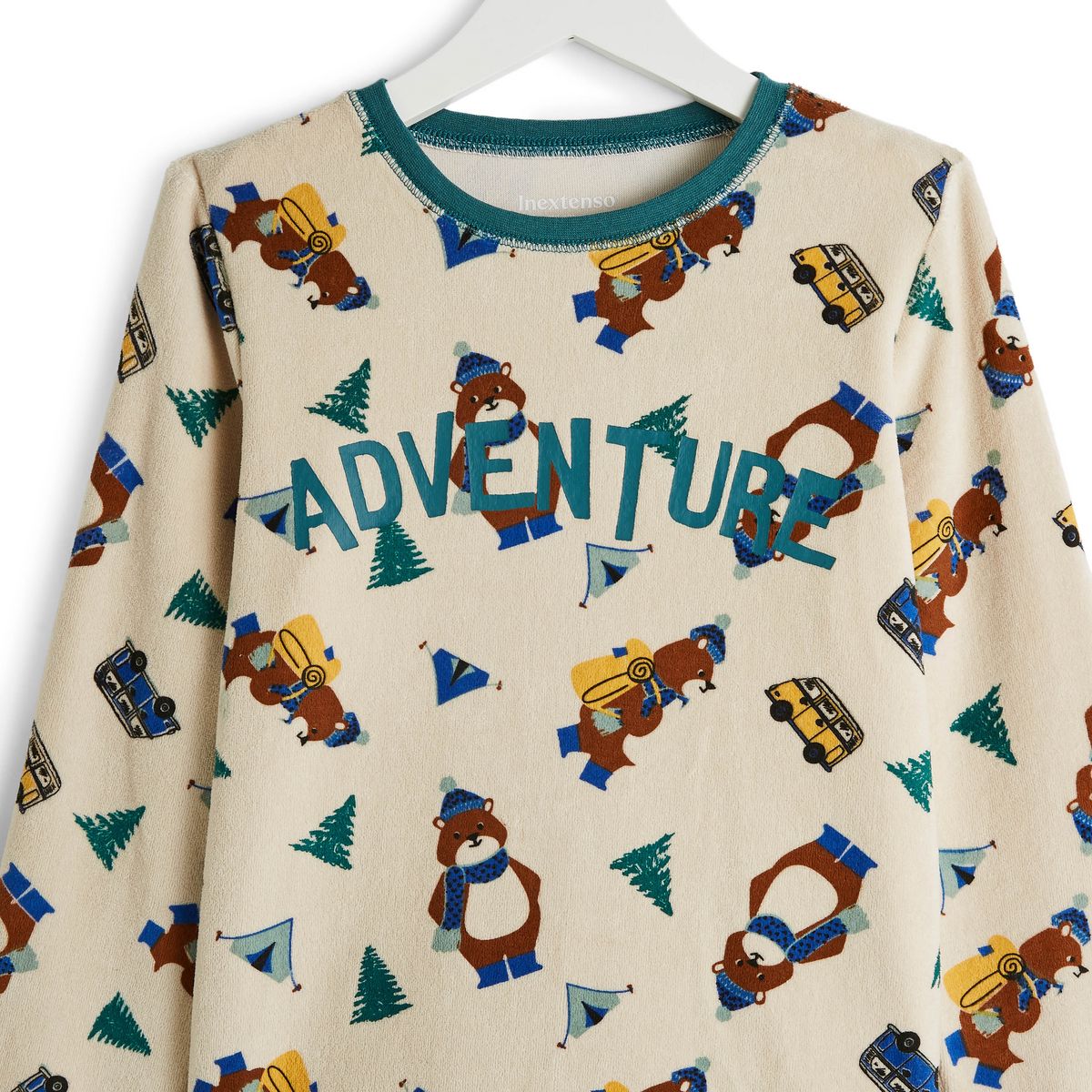 INEXTENSO Pyjama velours ours garçon