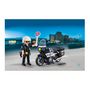Voir la diapositive 2 : PLAYMOBIL 5648 - Valisette motard de police City Life