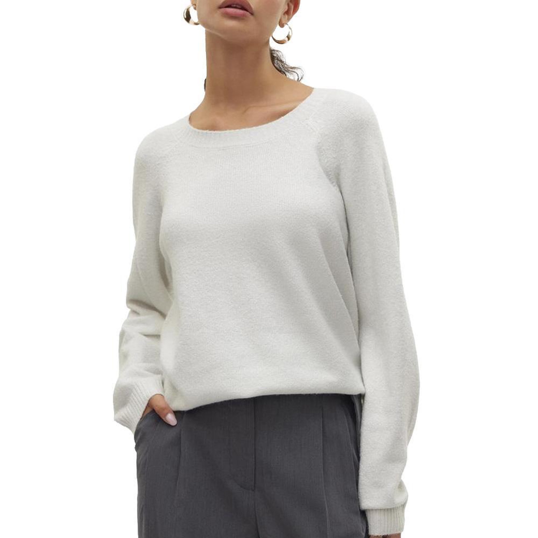Voir la diapositive 2 : Vero Moda Pull blanc femme vero moda doffyshine