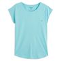 Voir la diapositive 3 : IN EXTENSO T-shirt de sport bleu turquoise femme