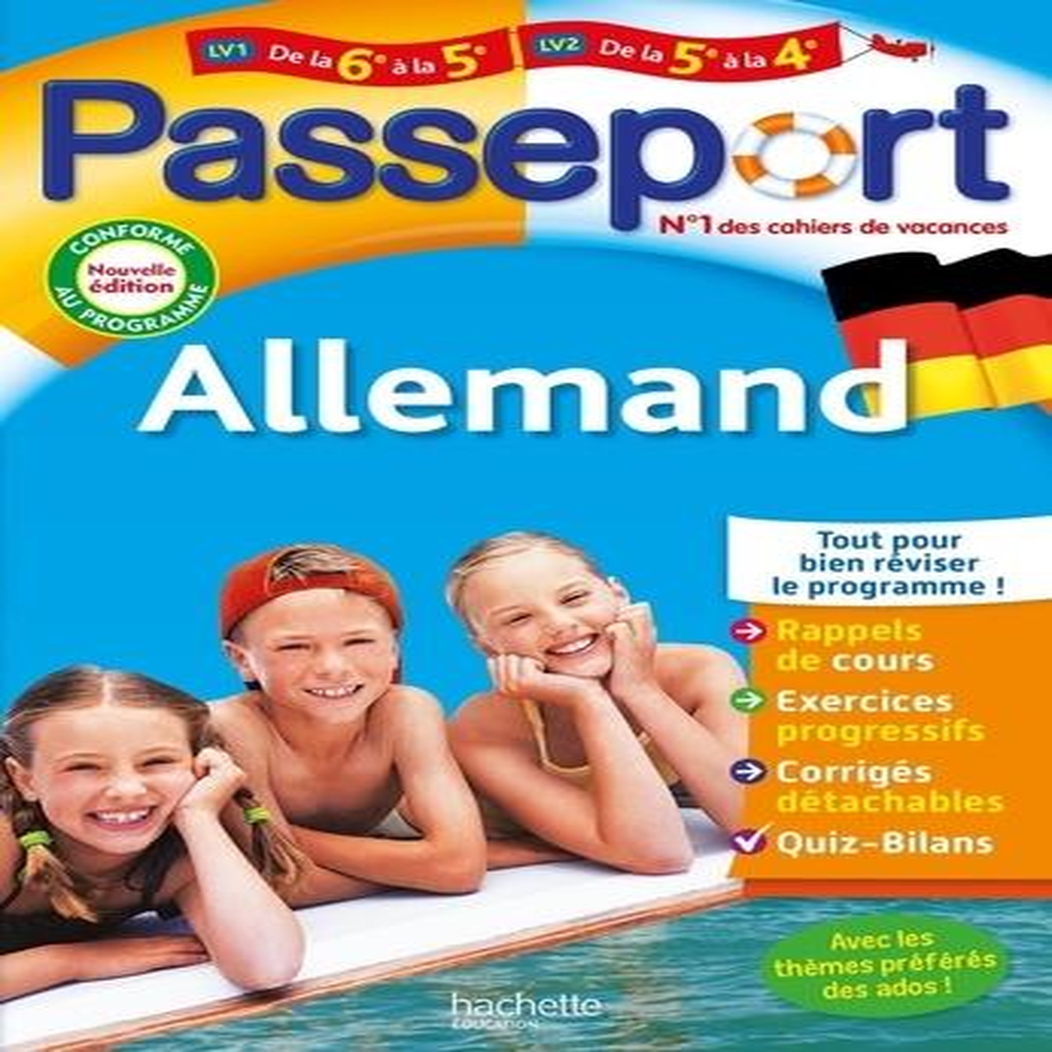 PASSEPORT ALLEMAND DE LA 6E A LA 5E. EDITION 2022, Despas Marie-Christine