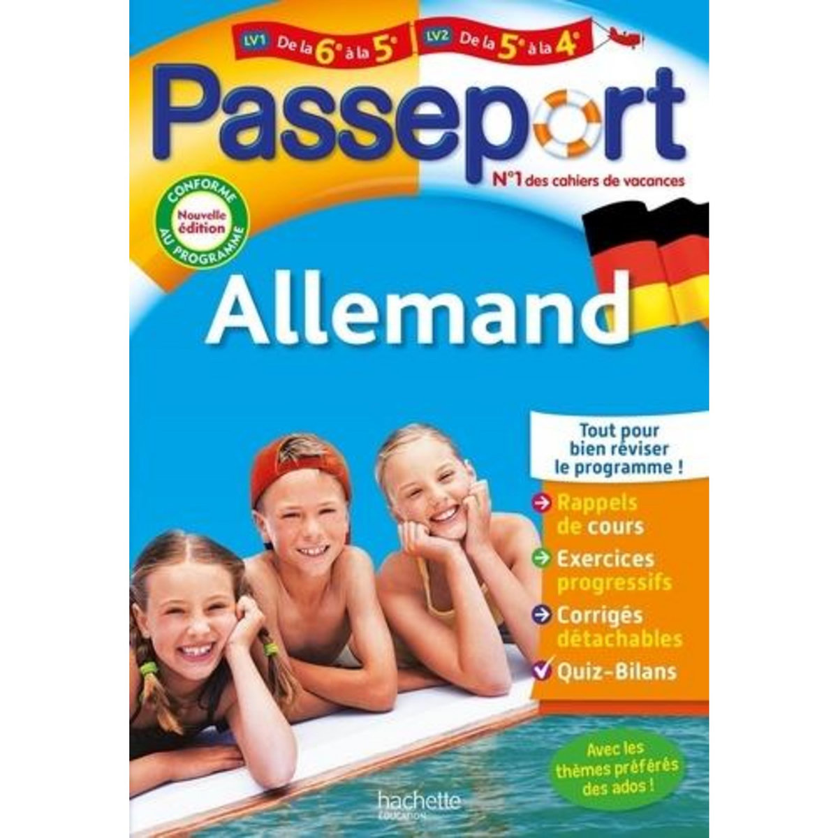PASSEPORT ALLEMAND DE LA 6E A LA 5E. EDITION 2022, Despas Marie-Christine