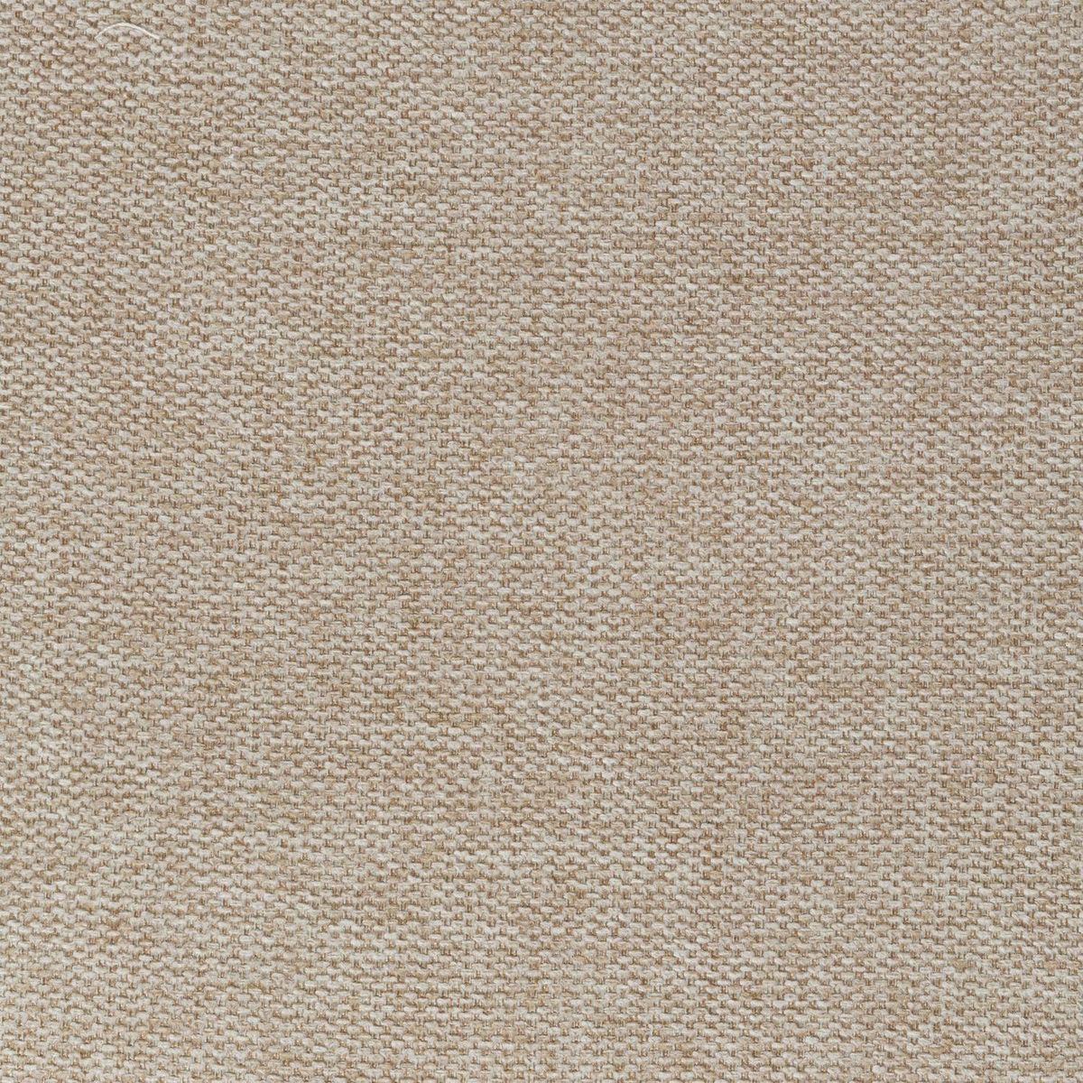 TOILINUX Lot de 4 chaises pieds métal assise tissu RAVEN - Beige