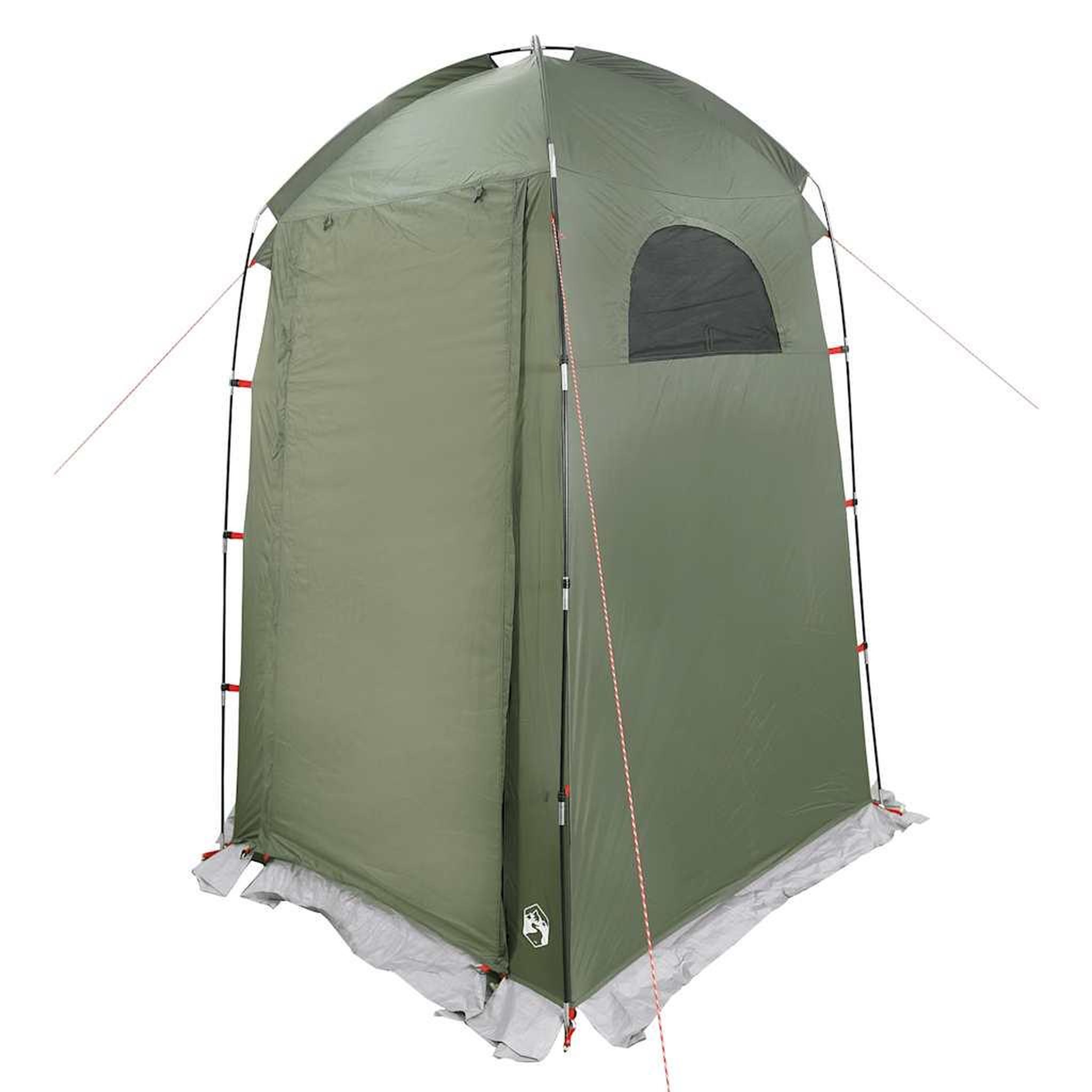 Voir la diapositive 5 : VIDAXL Tente de douche vert olive impermeable