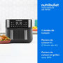 Voir la diapositive 2 : nutribullet Friteuse sans huile airfryer 8L double bac NBA081B