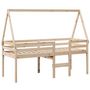 Voir la diapositive 3 : VIDAXL Lit haut sans matelas 90x190 cm bois de pin massif