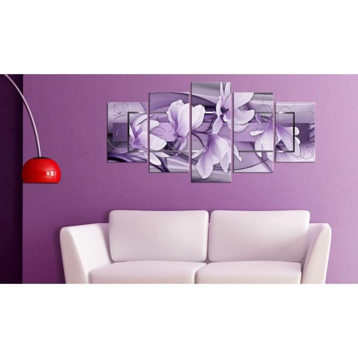 Paris Prix Tableau Imprimé  Purple Wave