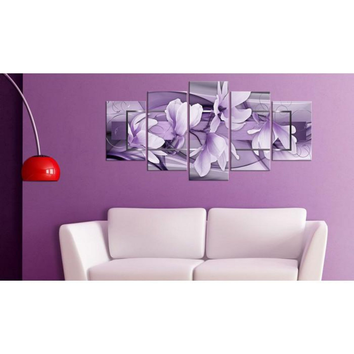 Paris Prix Tableau Imprimé  Purple Wave