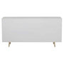 Voir la diapositive 4 : Paris Prix Buffet 4 Portes Design  Remina  160cm Blanc & Or