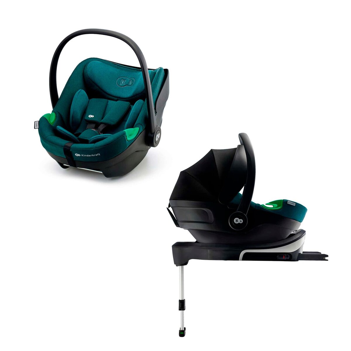 KINDERKRAFT Chaise haute multifonction - transat et siège réglable